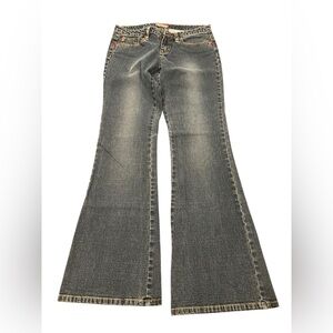 UNIONBAY Women's Wide Leg Blue Jeans